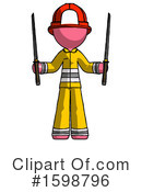 Pink Design Mascot Clipart #1598796 by Leo Blanchette