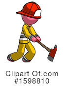 Pink Design Mascot Clipart #1598810 by Leo Blanchette