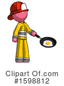 Pink Design Mascot Clipart #1598812 by Leo Blanchette