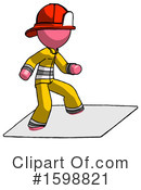 Pink Design Mascot Clipart #1598821 by Leo Blanchette