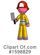 Pink Design Mascot Clipart #1598829 by Leo Blanchette