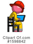 Pink Design Mascot Clipart #1598842 by Leo Blanchette