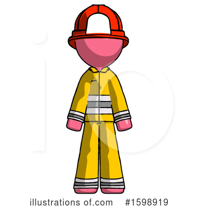Royalty-Free (RF) Pink Design Mascot Clipart Illustration by Leo Blanchette - Stock Sample #1598919