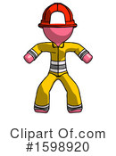 Pink Design Mascot Clipart #1598920 by Leo Blanchette