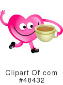 Pink Heart Character Clipart #48432 by Prawny