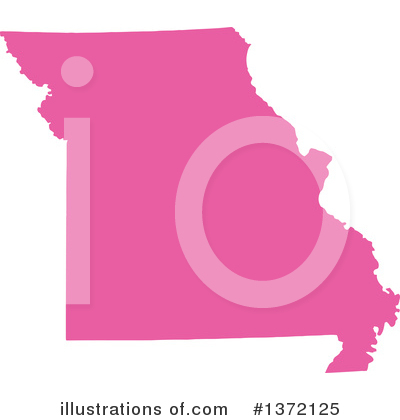 Royalty-Free (RF) Pink State Clipart Illustration by Jamers - Stock Sample #1372125