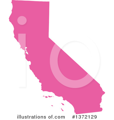 Royalty-Free (RF) Pink State Clipart Illustration by Jamers - Stock Sample #1372129