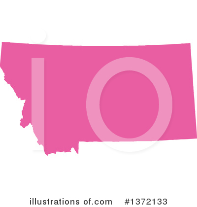 Royalty-Free (RF) Pink State Clipart Illustration by Jamers - Stock Sample #1372133