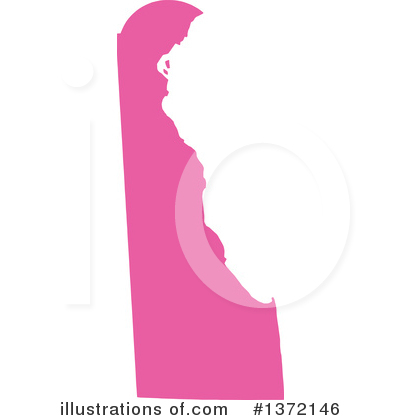 Royalty-Free (RF) Pink State Clipart Illustration by Jamers - Stock Sample #1372146