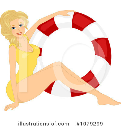 Royalty-Free (RF) Pinup Clipart Illustration by BNP Design Studio - Stock Sample #1079299