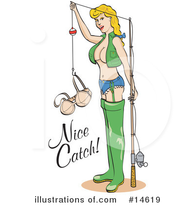 Royalty-Free (RF) Pinup Clipart Illustration by Andy Nortnik - Stock Sample #14619