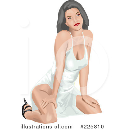 Pinup Clipart #225810 by David Rey