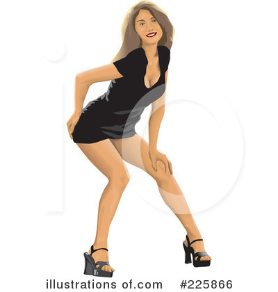 Royalty-Free (RF) Pinup Clipart Illustration by David Rey - Stock Sample #225866