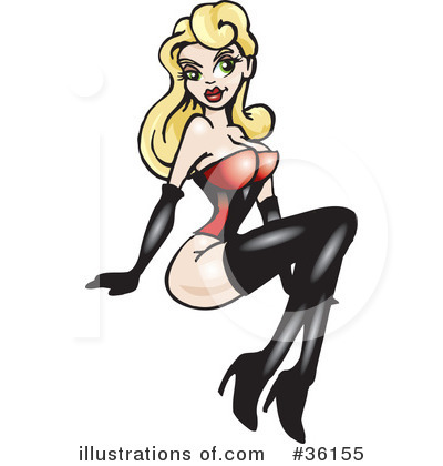 Seductive Clipart #36155 by Dennis Holmes Designs