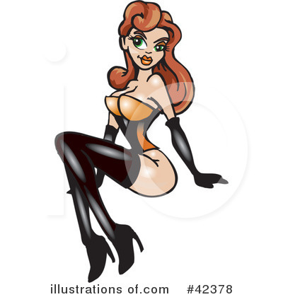 Pinup Clipart #42378 by Dennis Holmes Designs