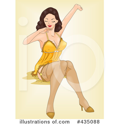 Royalty-Free (RF) Pinup Clipart Illustration by BNP Design Studio - Stock Sample #435088