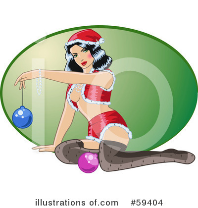 Royalty-Free (RF) Pinup Clipart Illustration by r formidable - Stock Sample #59404