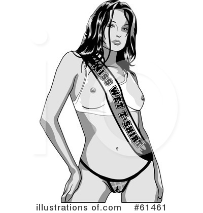Royalty-Free (RF) Pinup Clipart Illustration by r formidable - Stock Sample #61461