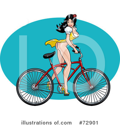 Royalty-Free (RF) Pinup Clipart Illustration by r formidable - Stock Sample #72901