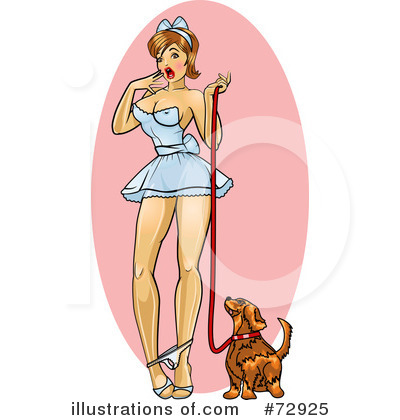 Royalty-Free (RF) Pinup Clipart Illustration by r formidable - Stock Sample #72925