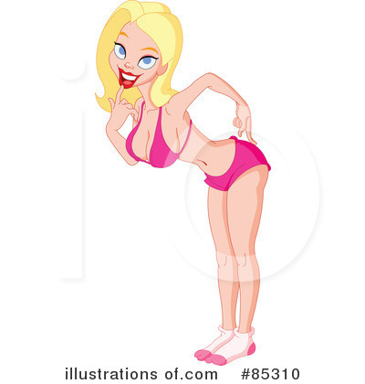 Royalty-Free (RF) Pinup Clipart Illustration by yayayoyo - Stock Sample #85310