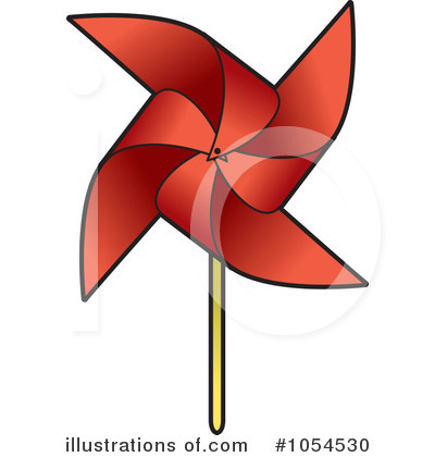 Royalty-Free (RF) Pinwheel Clipart Illustration by Lal Perera - Stock Sample #1054530
