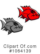 Piranha Clipart #1064139 by Vector Tradition SM
