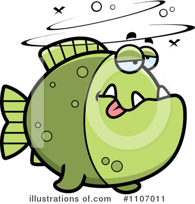 Piranha Clipart #1107011 by Cory Thoman