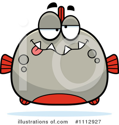 Piranha Clipart #1112927 by Cory Thoman