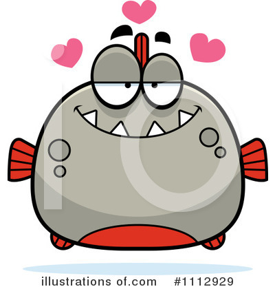 Royalty-Free (RF) Piranha Clipart Illustration by Cory Thoman - Stock Sample #1112929