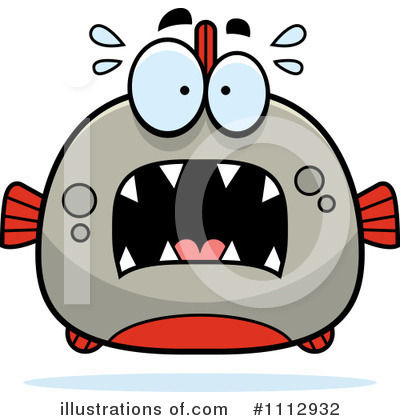 Royalty-Free (RF) Piranha Clipart Illustration by Cory Thoman - Stock Sample #1112932