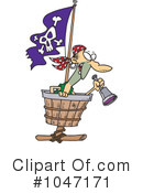 Pirate Clipart #1047171 by toonaday