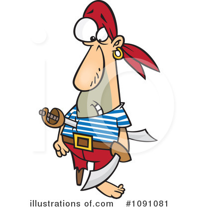 Pirate Clipart #1091081 by toonaday