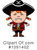 Pirate Clipart #1091402 by Cory Thoman