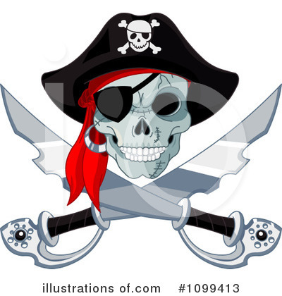 Jolly Roger Clipart #1099413 by Pushkin