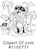 Pirate Clipart #1100771 by visekart