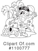 Pirate Clipart #1100777 by visekart