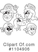 Pirate Clipart #1104906 by visekart