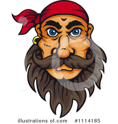 Beard Clipart #1114185 by Vector Tradition SM