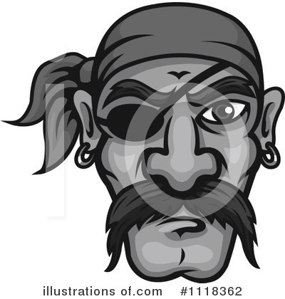 Royalty-Free (RF) Pirate Clipart Illustration by Vector Tradition SM - Stock Sample #1118362