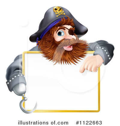 Royalty-Free (RF) Pirate Clipart Illustration by AtStockIllustration - Stock Sample #1122663