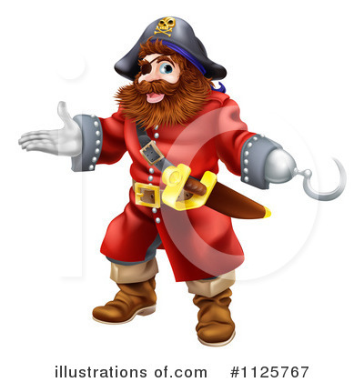 Royalty-Free (RF) Pirate Clipart Illustration by AtStockIllustration - Stock Sample #1125767