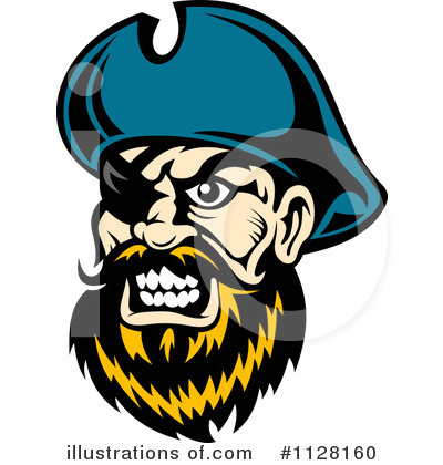 Royalty-Free (RF) Pirate Clipart Illustration by Vector Tradition SM - Stock Sample #1128160