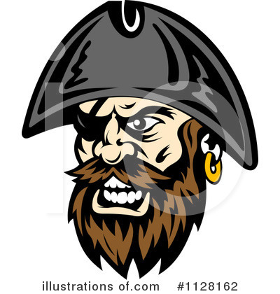Royalty-Free (RF) Pirate Clipart Illustration by Vector Tradition SM - Stock Sample #1128162