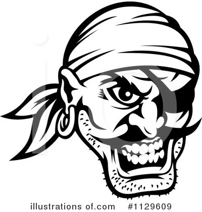 Pirate Clipart #1129609 by Vector Tradition SM