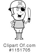 Pirate Clipart #1151705 by Cory Thoman