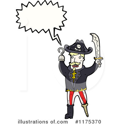 Royalty-Free (RF) Pirate Clipart Illustration by lineartestpilot - Stock Sample #1175370