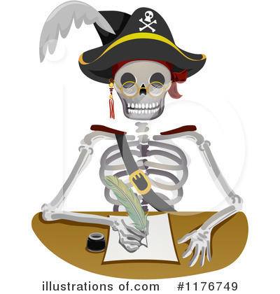Skeleton Clipart #1176749 by BNP Design Studio