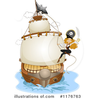 Royalty-Free (RF) Pirate Clipart Illustration by BNP Design Studio - Stock Sample #1176763