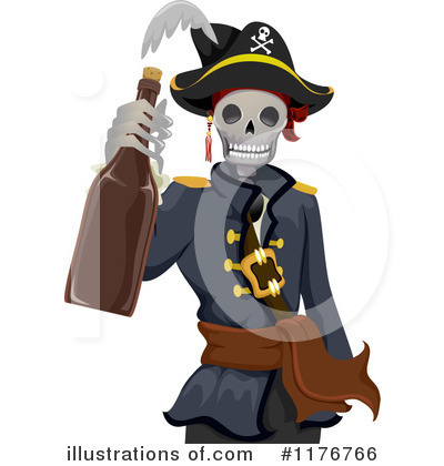 Royalty-Free (RF) Pirate Clipart Illustration by BNP Design Studio - Stock Sample #1176766